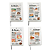 Caderno Brochura A5 Pautado Journal Bear - Imagem 2