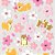 Adesivo Divertido Papel - Sakura Biyori Flores de Sakura Shiba Inu Rosa - Imagem 3