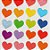 Adesivo Divertido Epoxy - Color Seal Corações Colorido - Imagem 3