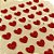 Adesivo Divertido Glitter - 42 Adesivos Plain Deco + Love Corações Vermelhos - Imagem 2