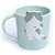 Caneca de Cerâmica Gato Love Cat Verde - Imagem 2