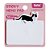 Post-it Sticky Memo Pad 9695 - Gato Rosa - Imagem 1