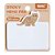 Post-it Sticky Memo Pad 9695 - Gato Laranja - Imagem 1