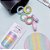 Kit de 6 Washi Tapes Pastel Trend Glitter - Imagem 1