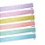 Kit de 6 Washi Tapes Pastel Trend Glitter - Imagem 3