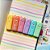 Kit Com 6 Mini Marca Textos Ursinhos Tons Pastel Com Case - Imagem 1