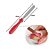 Kit Confeiteiro Espátulas Para Confeitar em Inox Vermelho - 3 Peças - Imagem 3