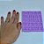 Molde de Silicone Letras ABC Tecido Costura - Imagem 4