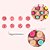 Kit Carimbos Flork Para Doces - Rosa - Imagem 1