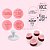 Kit Carimbos Frases Mimos 5cm - Rosa - Imagem 1