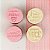 Kit Carimbos Frases Mimos 5cm - Rosa - Imagem 8