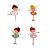 Kit Cortador Bailarinas - 4 Peças - Imagem 6