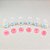 Kit Carimbos 2cm Batizado Para Doces - Rosa - Imagem 7