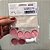 Kit Carimbos 2cm Batizado Para Doces - Rosa - Imagem 4