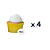 180 Forminhas Para Cupcake n° 0 Papel Anti Gordura Greasepel - Imagem 9