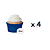 180 Forminhas Para Cupcake n° 0 Papel Anti Gordura Greasepel - Imagem 12