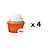 180 Forminhas Para Cupcake n° 0 Papel Anti Gordura Greasepel - Imagem 14