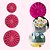 Kit Ejetor Marcador Margarida Grande Rosa - 3 Peças - Imagem 1