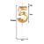 2 Velas De Aniversário Dourada Idade Número Design - Imagem 7
