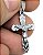 Pingente crucifixo em aço tamanho pequeno 3cm - Imagem 3