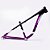 Quadro Hupi Naja V9 Preto/Roxo Ganch Horizontal Tapered - Imagem 1