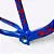 Quadro HUPI Naja V9 Azul/Vermelho com Gancheira Horizontal - Imagem 6
