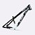Quadro HUPI STRIP Preto e Branco Horizontal - Imagem 3