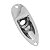 Jack Plate Estilo Canoa Para Guitarra Stratocaster Cromado - Imagem 8