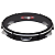 Pandeiro 10" Aro De Madeira Preto Contemporânea Light 82LBK - Imagem 1