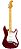 Guitarra Elétrica Stratocaster Sx SST57 Vermelha Vintage Series - Imagem 2