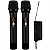 Kit Com 02 Microfones Vocal Sem Fio Sound Pro UX320 - Imagem 1