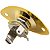 Jack Plate Oval Para Contrabaixo Guitarra C/ Conector P10 Mono - Imagem 2