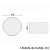 Marcadores de Madrepérola Inlay Dot Redondo P/ Escala 6x2mm - Imagem 4