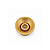 Knob Botão Volume Top Hat Reflector Para Guitarra Les Paul Sg Dourado - Imagem 2