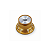 Knob Botão Tone Top Hat Reflector Para Guitarra Les Paul Sg Dourado - Imagem 1