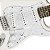 Escudo Para Guitarra Stratocaster Branco Perola 3 Camadas - Imagem 2