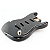 Escudo Guitarra Stratocaster SSS Preto 3 Camadas Strinberg - Imagem 4