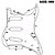 Escudo Guitarra Stratocaster SSS Tortoise 3 Camadas Strinberg - Imagem 3
