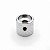Knob Flat Top De Metal Cromado Para Guitarra e Contra Baixo - Imagem 3
