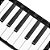 Escaleta Musical Spring Com 37 Teclas Preta SG37 + Acessórios - Imagem 2