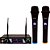 Kit Com 02 Microfones SoundVoice Sem Fio Wireless MM-220-SF - Imagem 1