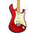 Guitarra Eletrica Super Strato Tagima TG-540 Vermelha TW Series - Imagem 3