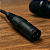Plug Conector Xlr Canon Preto Macho Pino Banhado A Ouro HJH - Imagem 4