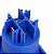 Conector Speakon Painel Fêmea Powercon 3 Polos Azul Com Trava - Imagem 5