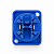 Conector Speakon Painel Fêmea Powercon 3 Polos Azul Com Trava - Imagem 4