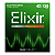 Encordoamento Revestido Para Baixo 5 Cordas 045 Elixir Nickel Plated - Imagem 3