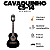Cavaco Cavaquinho Giannini Acústico Preto Serie Start CS-14 - Imagem 3
