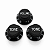 Knobs Para Guitarra Stratocaster Preto Botões Tone Volume - Imagem 1