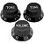 Knobs Para Guitarra Stratocaster Preto Botões Tone Volume - Imagem 1