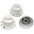 Knob Para Guitarra Stratocaster Branco Botões Tone Volume - Imagem 2